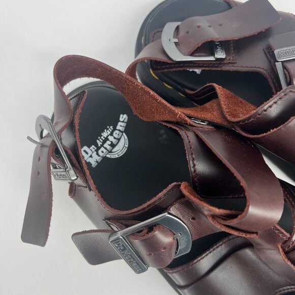 Dr. Martens Brown Leather Sandals